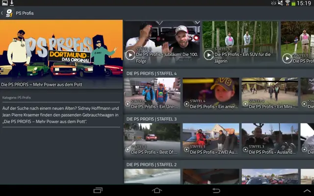 SPORT1 Video android App screenshot 1