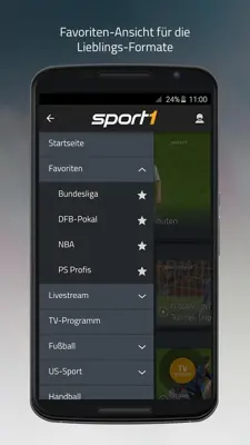 SPORT1 Video android App screenshot 4